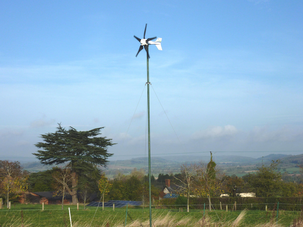Guyed Tower Kit (up to 7.5m) for wind turbine