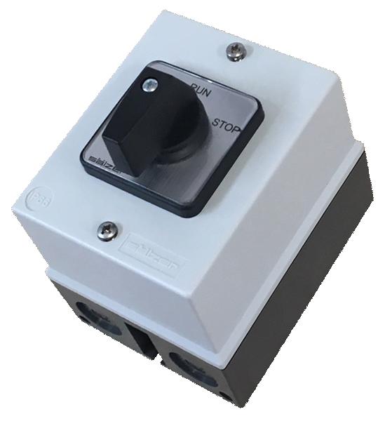 Run/Stop Switch for LE-300 & LE-v150 Wind Turbine 2-pole