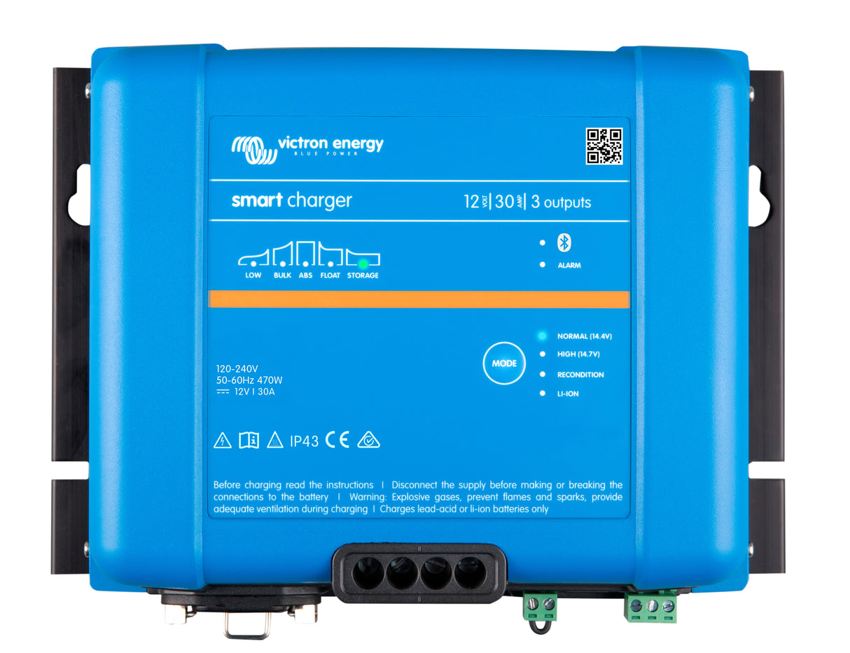 Victron Energy Phoenix Smart IP43 Charger 12/30 (3) 120-240V