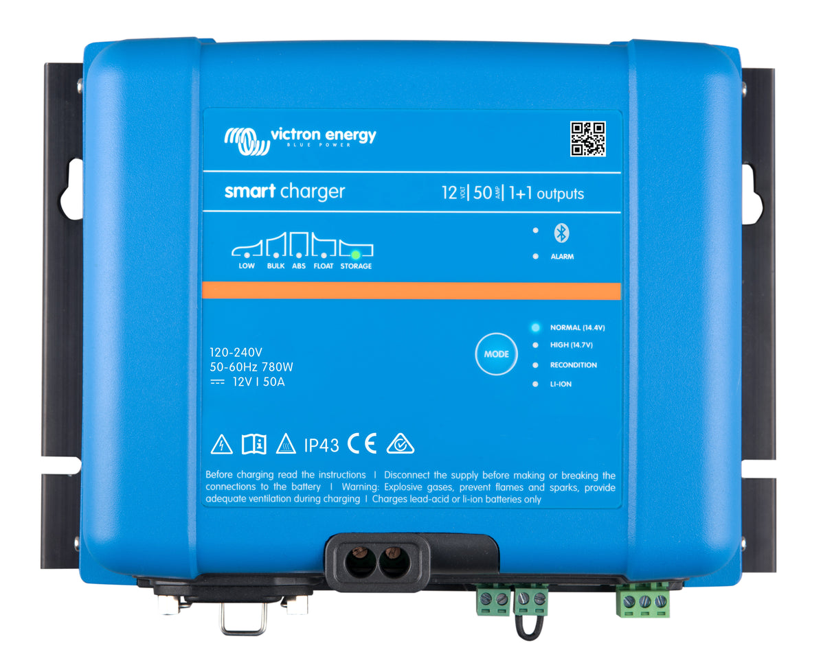 Victron Energy Phoenix Smart IP43 Charger 12/50(1+1) 120-240