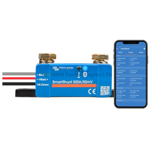 Victron Energy SmartShunt IP65 500A – SHU065150050
