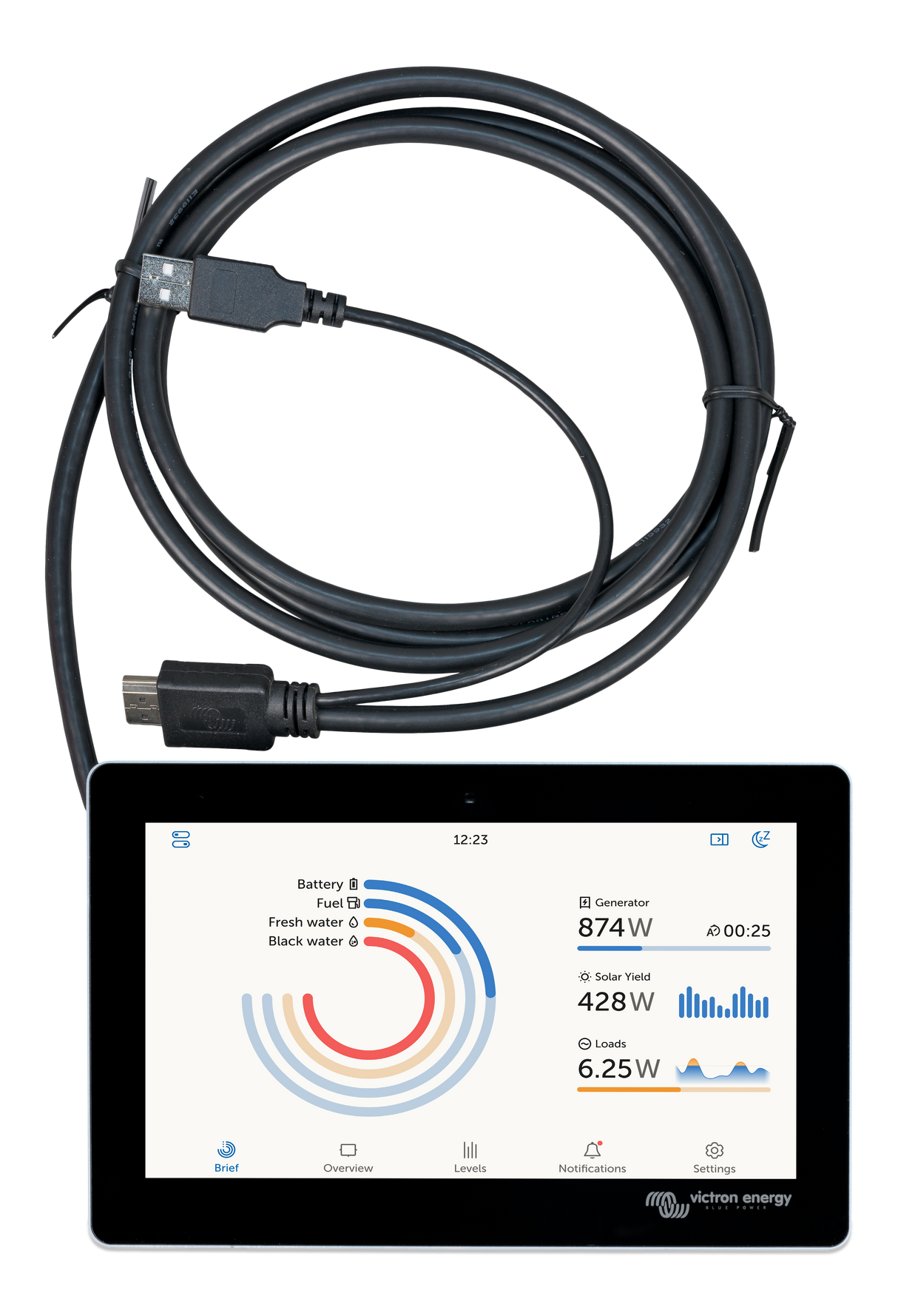 Victron Energy GX Touch 50 Flush