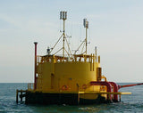LE-v150 on buoy in sea
