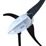 LE600 wind turbine close up view of chassis