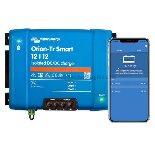 Victron Energy Orion-Tr Smart 12/12V Isolated DC-DC – ORI1212 Smart