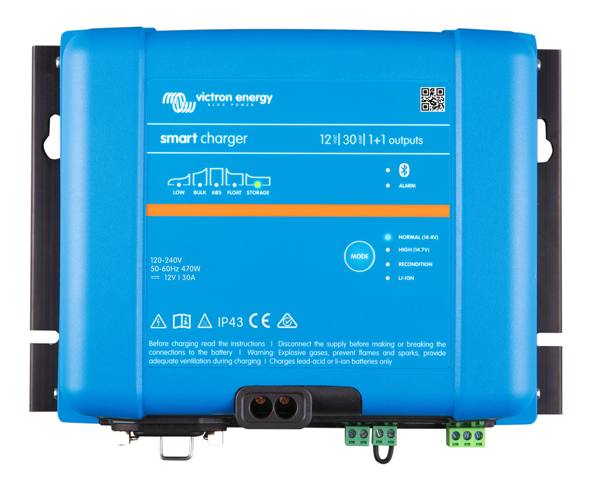 Victron Energy Phoenix Smart IP43 Charger 12/30(1+1) 120-240V