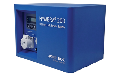 HYMERA 200 hydrogen fuel cell power supply H2 BOC